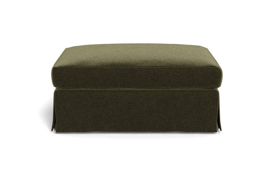 Caitlin Slipcovered Ottoman by The Everygirl® - Image 0