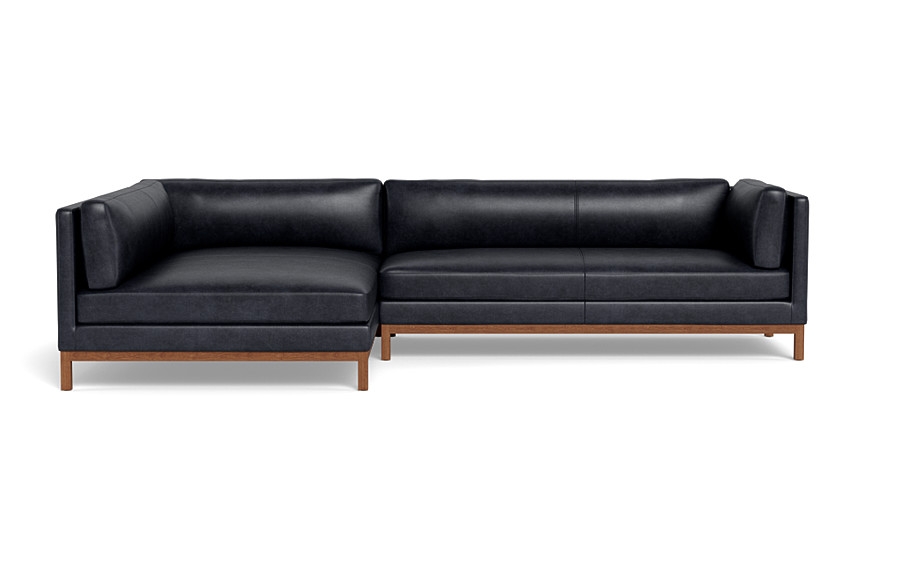Jasper Leather  Chaise Sectional - Image 0