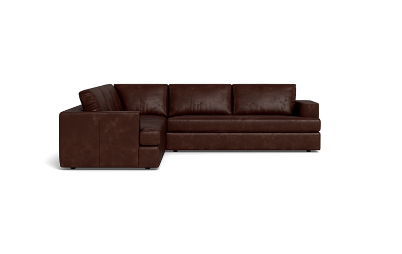 Lee Leather 3-Piece 4-Seat Corner Sectional - Image 0