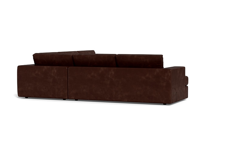 Lee Leather 3-Piece 4-Seat Corner Sectional - Image 3