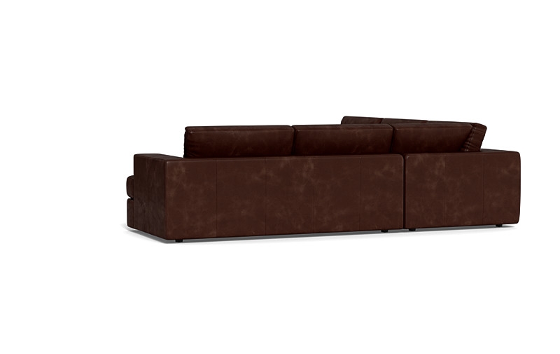 Lee Leather 3-Piece 4-Seat Corner Sectional - Image 2