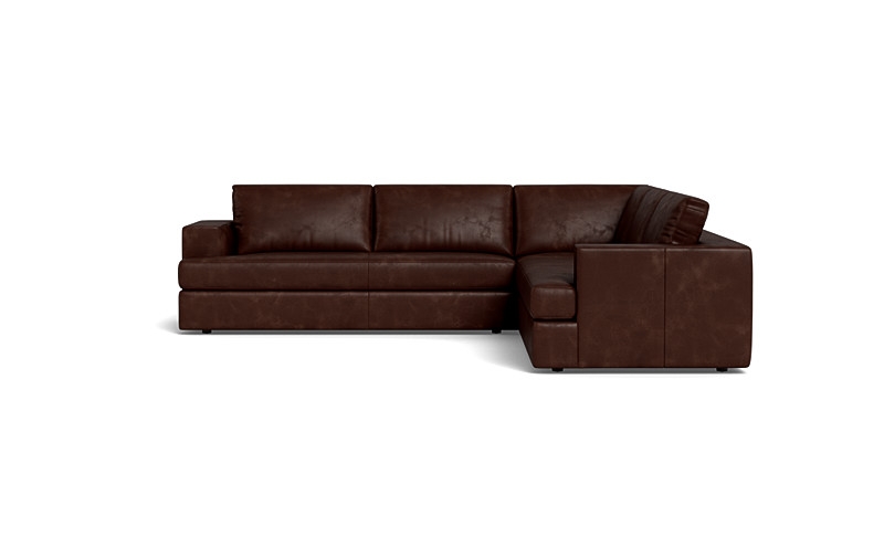 Lee Leather 3-Piece 4-Seat Corner Sectional - Image 4