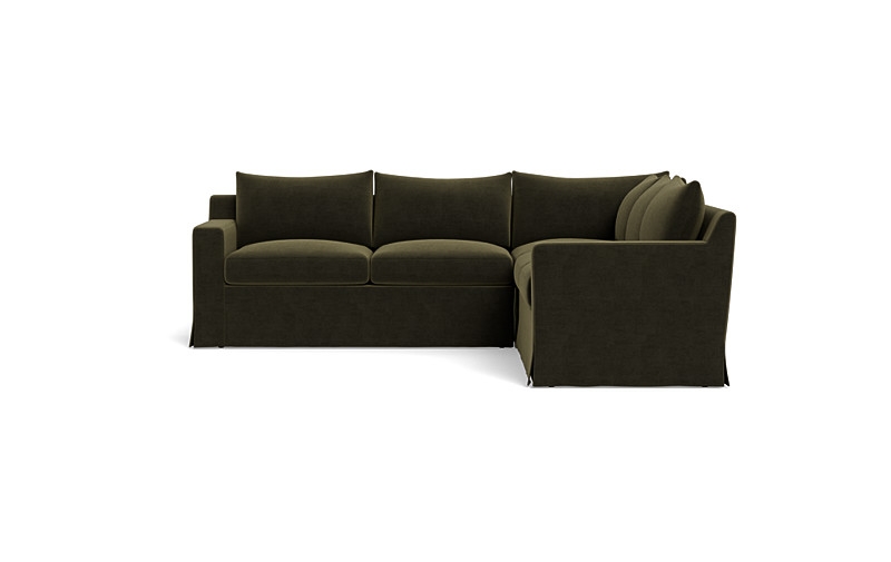 Sloan Slipcovered Corner 4-Seat Sectional Sofa - Image 0