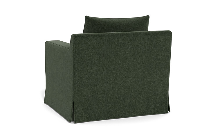 Sloan Slipcovered Swivel Glider Accent Chair - Image 2