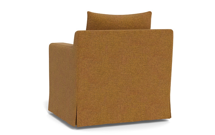 Sloan Slipcovered Swivel Chair - Image 3