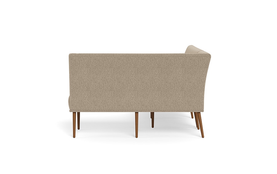 Dorian Upholstered Right Banquette with Tufting Option - Image 3