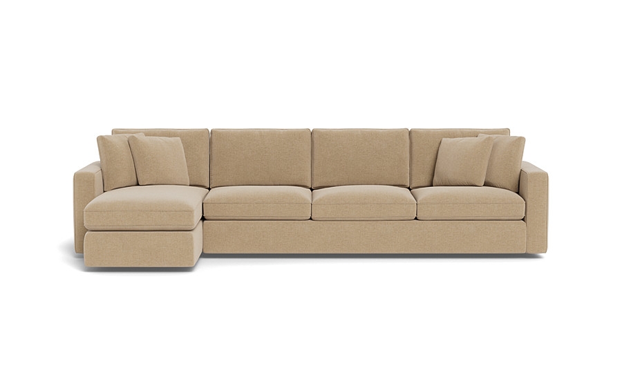 James 4-Seat Left Chaise Sectional with Storage - Image 0