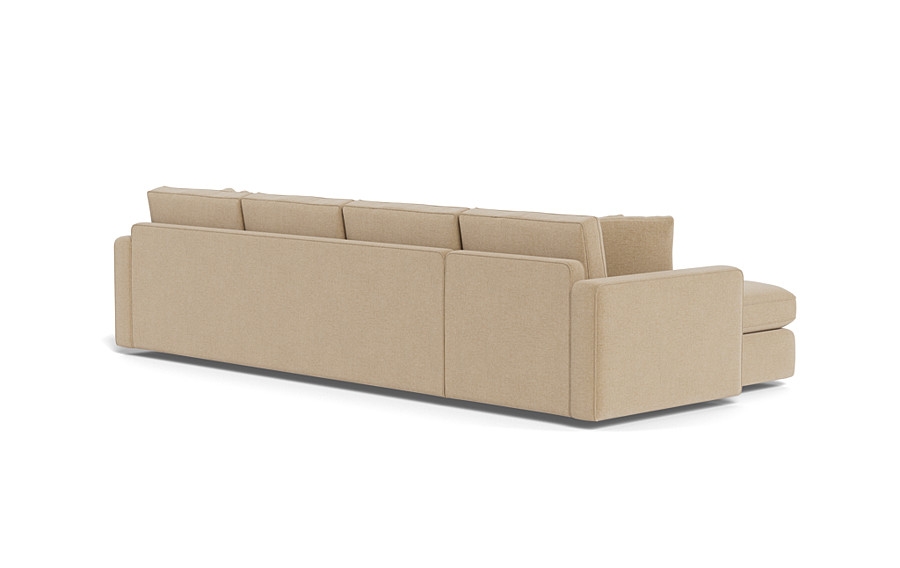 James 4-Seat Left Chaise Sectional with Storage - Image 4