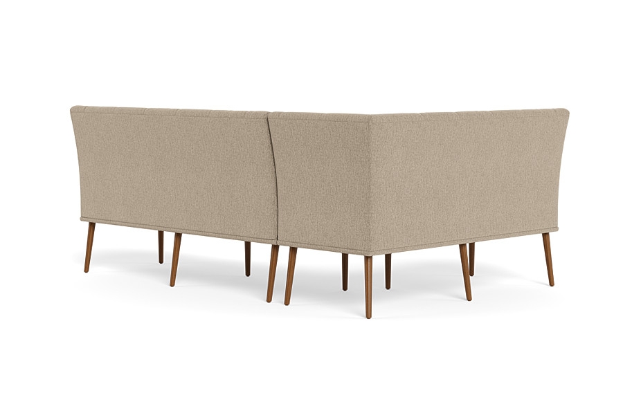 Dorian Upholstered Left Banquette with Tufting Option - Image 3