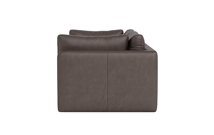 Tatum Modular Leather Loveseat - Image 3