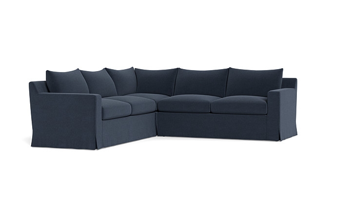 Sloan Slipcovered Corner 4-Seat Sectional Sofa - Image 4