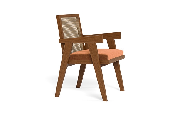 Rue Wood Framed Upholstered Chair - Image 1