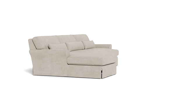 Maxwell Slipcovered Sectional Sofa with  Chaise by Apartment Therapy - Image 1