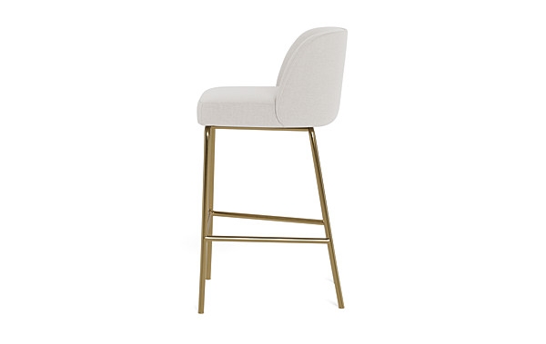 Graham Metal Framed Upholstered Bar Stool - Image 1