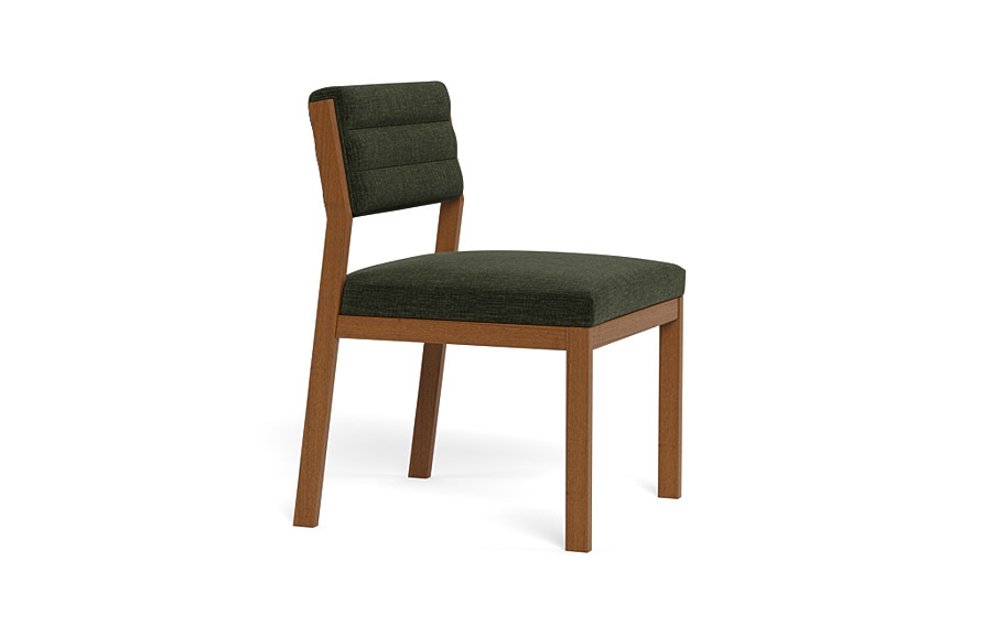 Nora Upholstered Armless Chair - Image 3