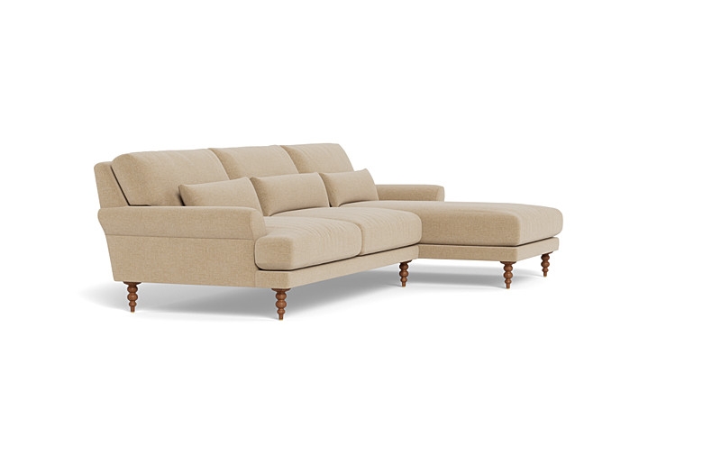Maxwell Sectional Sofa with  Chaise by Apartment Therapy, standard down blend - Image 3