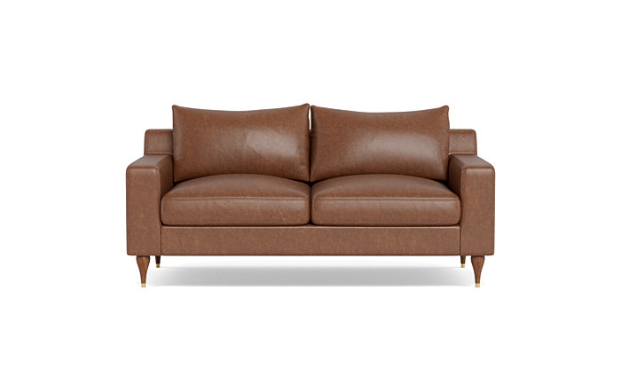 Sloan Leather Loveseat - Image 0