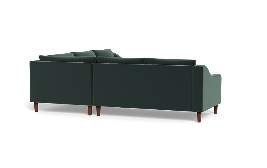 Saylor Slope Arm Corner 4-Seat Sectional Sofa - Image 1
