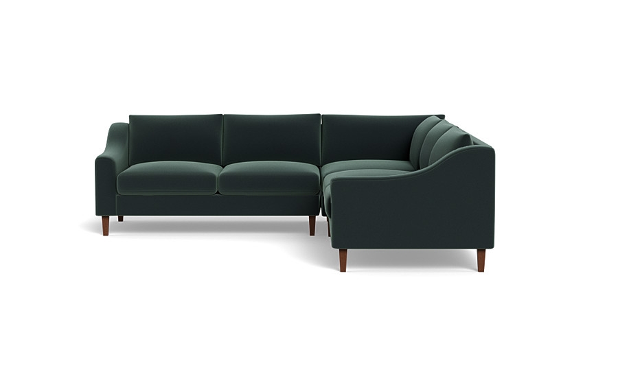 Saylor Slope Arm Corner 4-Seat Sectional Sofa - Image 2