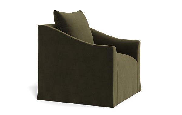 Dixon Slipcovered Accent Chair - Image 4