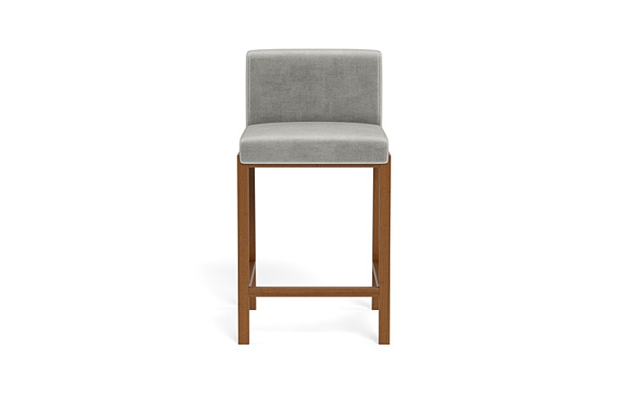 Callen Wood Framed Upholstered Stool - Image 0