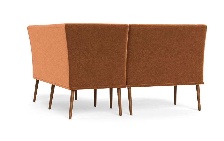 Dorian Upholstered Petite Right Banquette with Tufting Option - Image 2