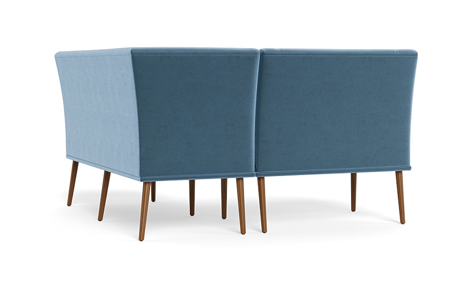 Dorian Upholstered Petite Right Banquette with Tufting Option - Image 4