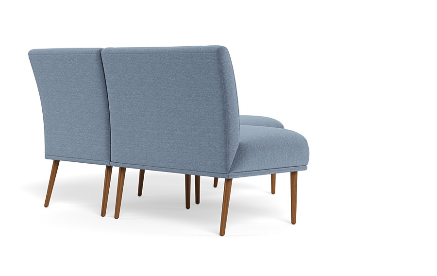 Dorian Upholstered Petite Right Banquette with Tufting Option - Image 2