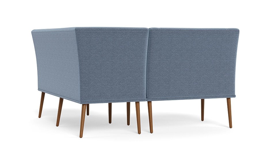 Dorian Upholstered Petite Right Banquette with Tufting Option - Image 4