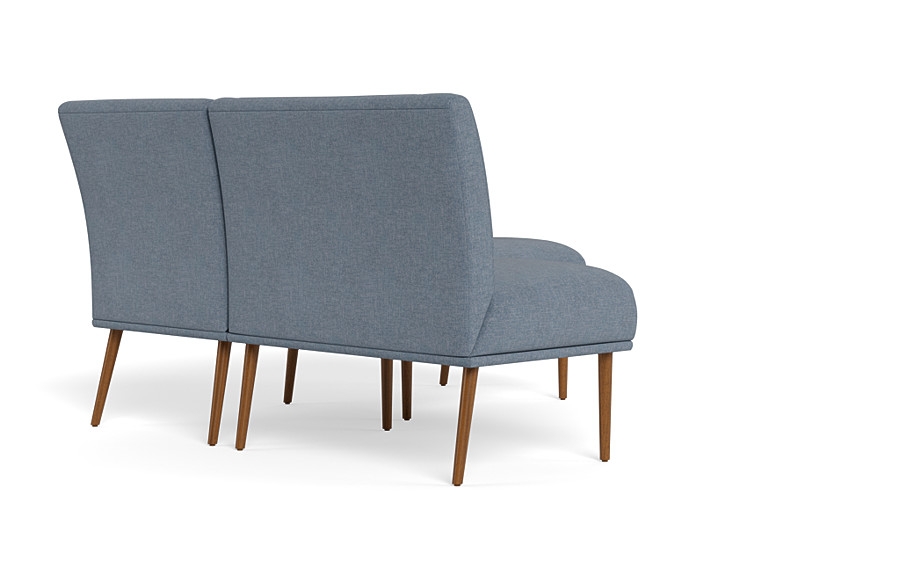 Dorian Upholstered Petite Right Banquette with Tufting Option - Image 3