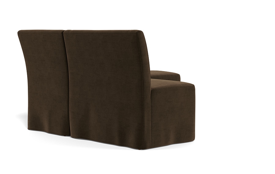 Dorian Slipcovered Petite Right Banquette - Image 3