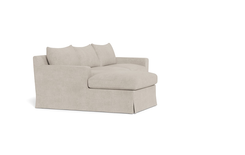 Sloan Slipcovered  Chaise Sectional - Image 4