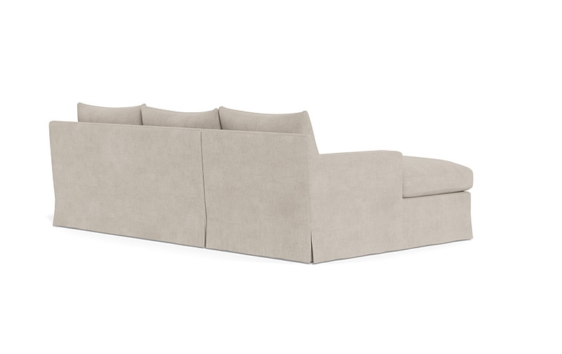 Sloan Slipcovered  Chaise Sectional - Image 2