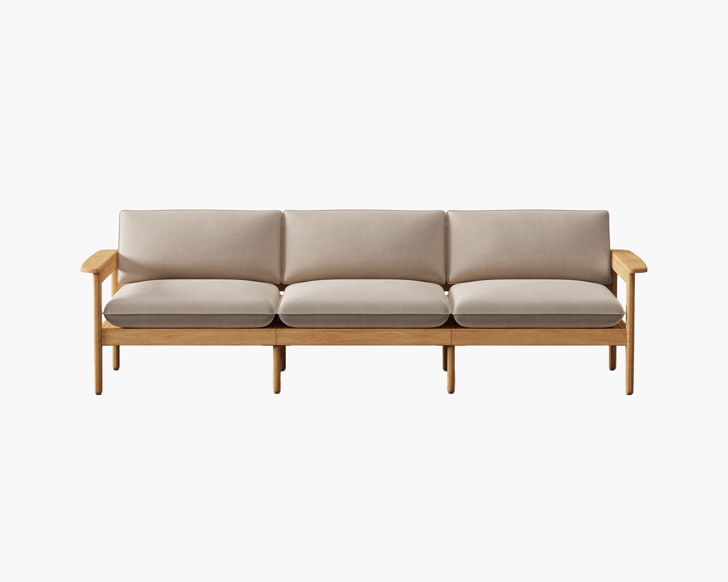 Dunes Outdoor 3-Seat Sofa - Image 0