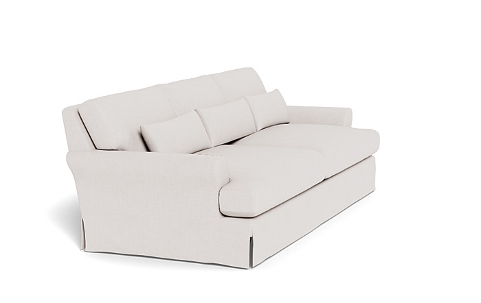 Maxwell Slipcovered 2-Seat Sofa by Apartment Therapy - Image 4