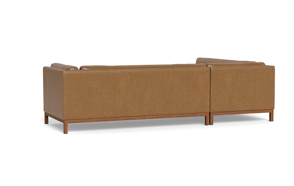 Jasper Leather  Chaise Sectional - Image 2