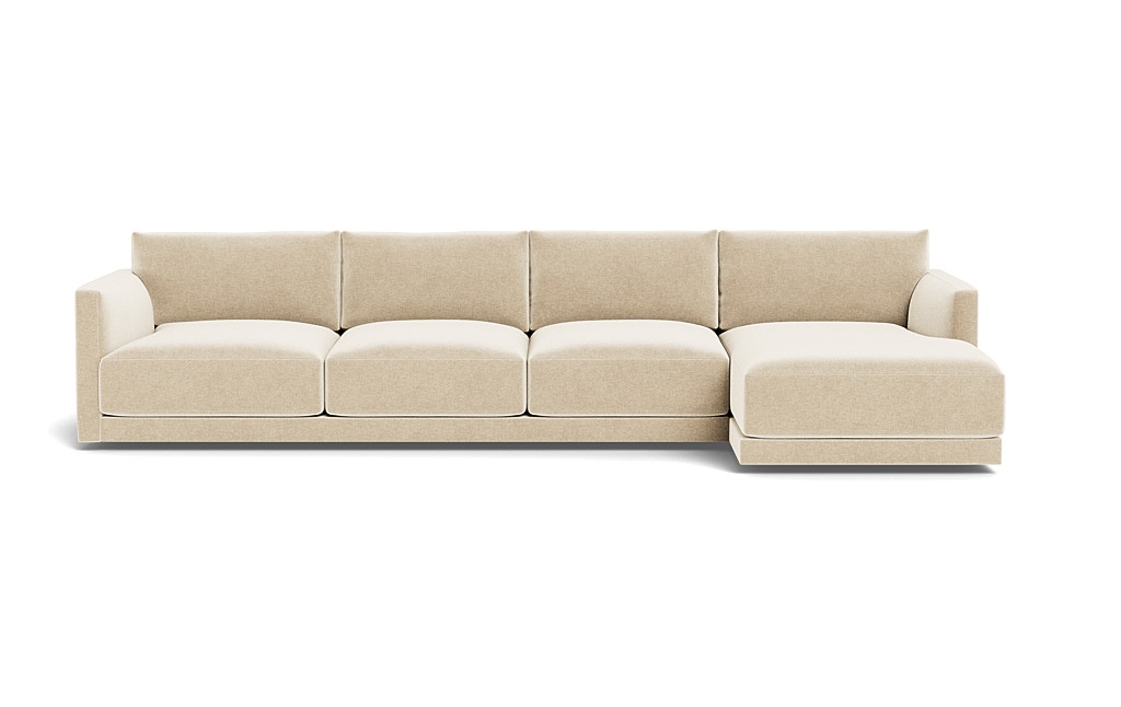 Lukas 4-Seat Right Chaise Sectional - Image 0