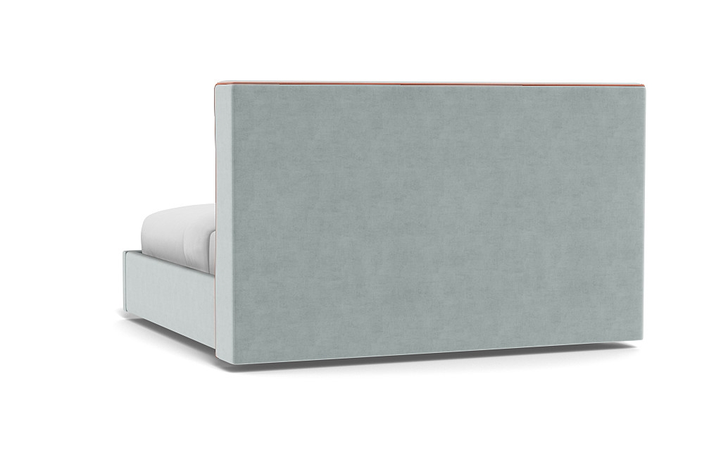 Graham Upholstered Bed with Contrast Piping and Storage Option - Image 2