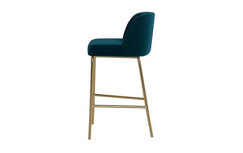 Graham Metal Framed Upholstered Bar Stool - Image 3