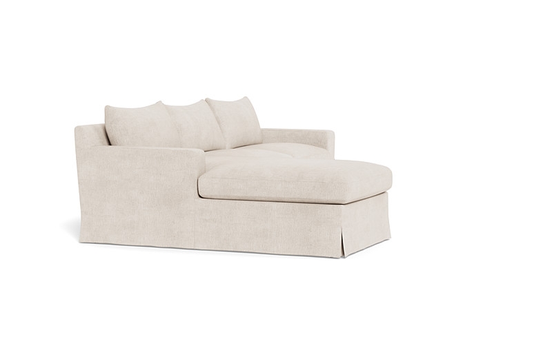 Sloan Slipcovered  Chaise Sectional - Image 3
