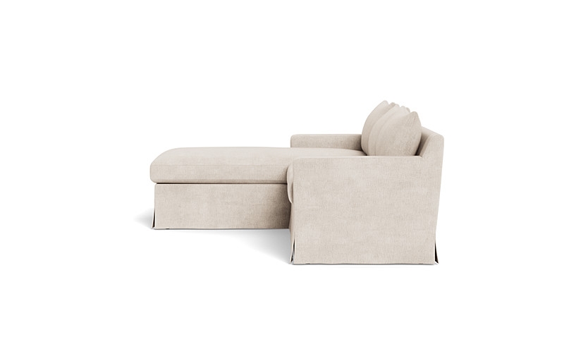 Sloan Slipcovered  Chaise Sectional - Image 1