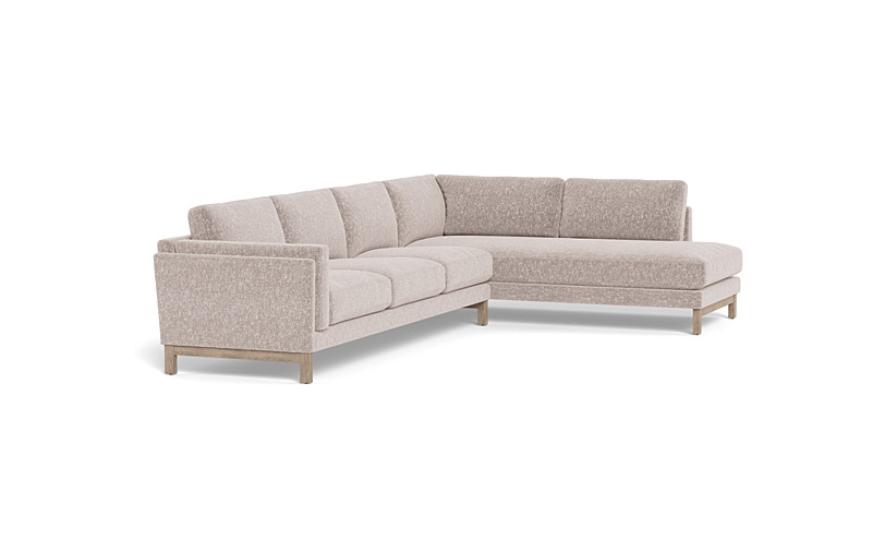 Gaby 4-Seat Sectional with  Bumper - Image 2