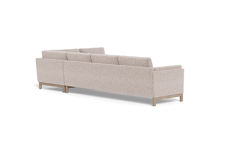 Gaby 4-Seat Sectional with  Bumper - Image 1