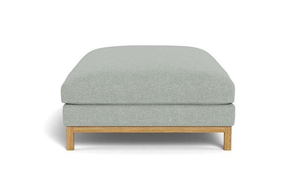 Jasper Ottoman 72", Down Alternative Fill, Oak Leg - Image 3