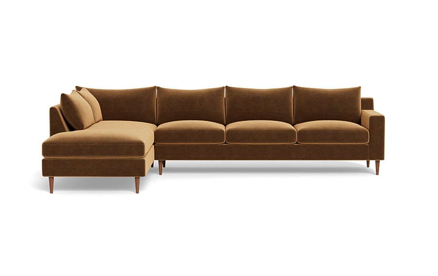 Sloan 4-Seat  Bumper Sectional - Image 0