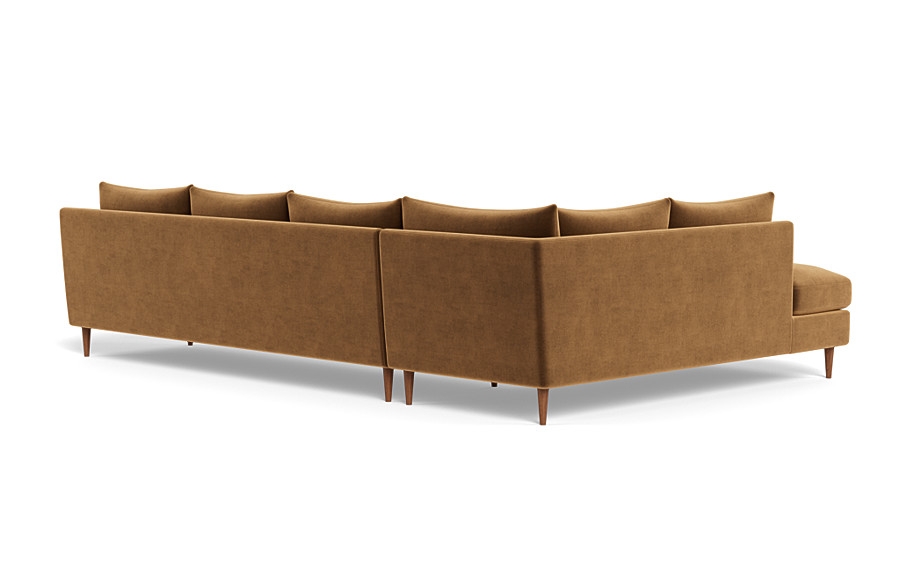 Sloan 4-Seat  Bumper Sectional - Image 1
