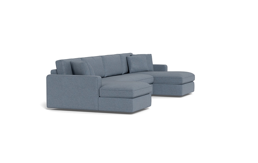 James 3-Piece 4-Seat U Chaise Sectional - Image 2