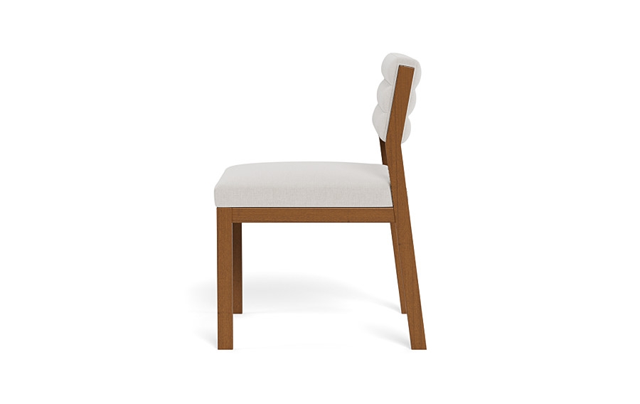 Nora Upholstered Armless Chair - Image 4