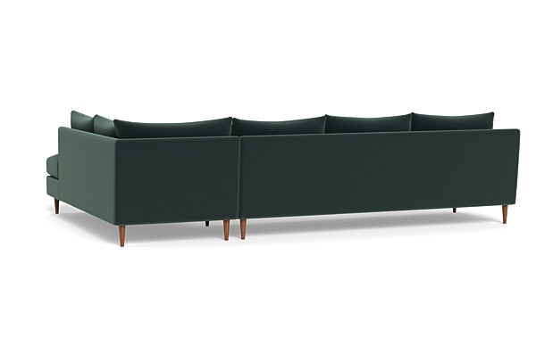 Sloan 4-Seat  Bumper Sectional - Image 4
