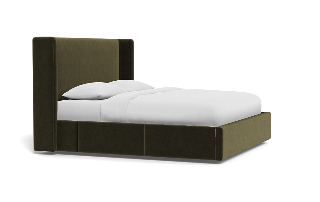 Graham Upholstered Bed with Storage Option - Image 3